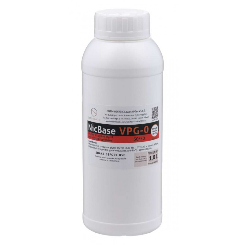 Base Chemnovatic VPG-0 50VG/50PG 1 Litro